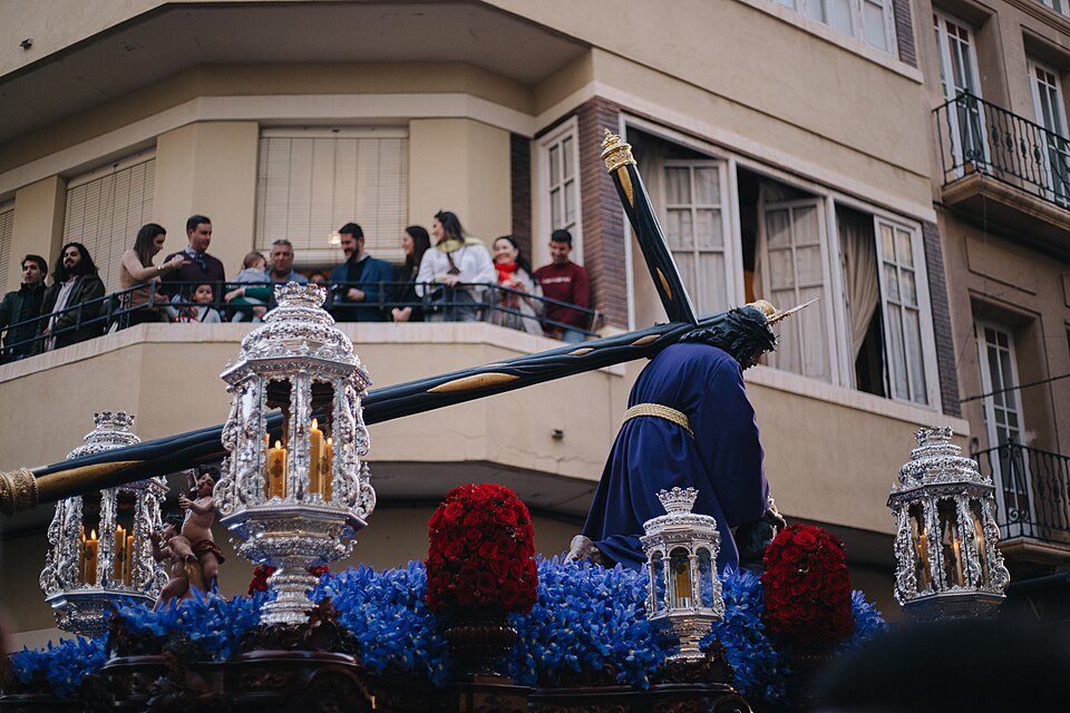 Procesión de la Semana Santa en Almería