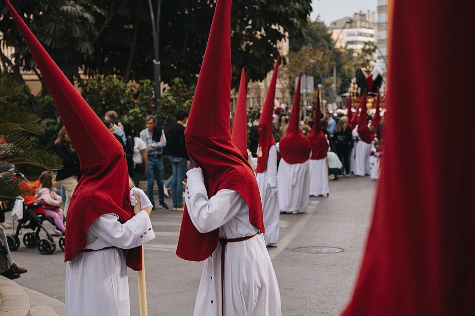 Procesión de la Semana Santa en Almería